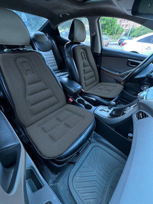 Classic Front Car Seats Cover | Gray